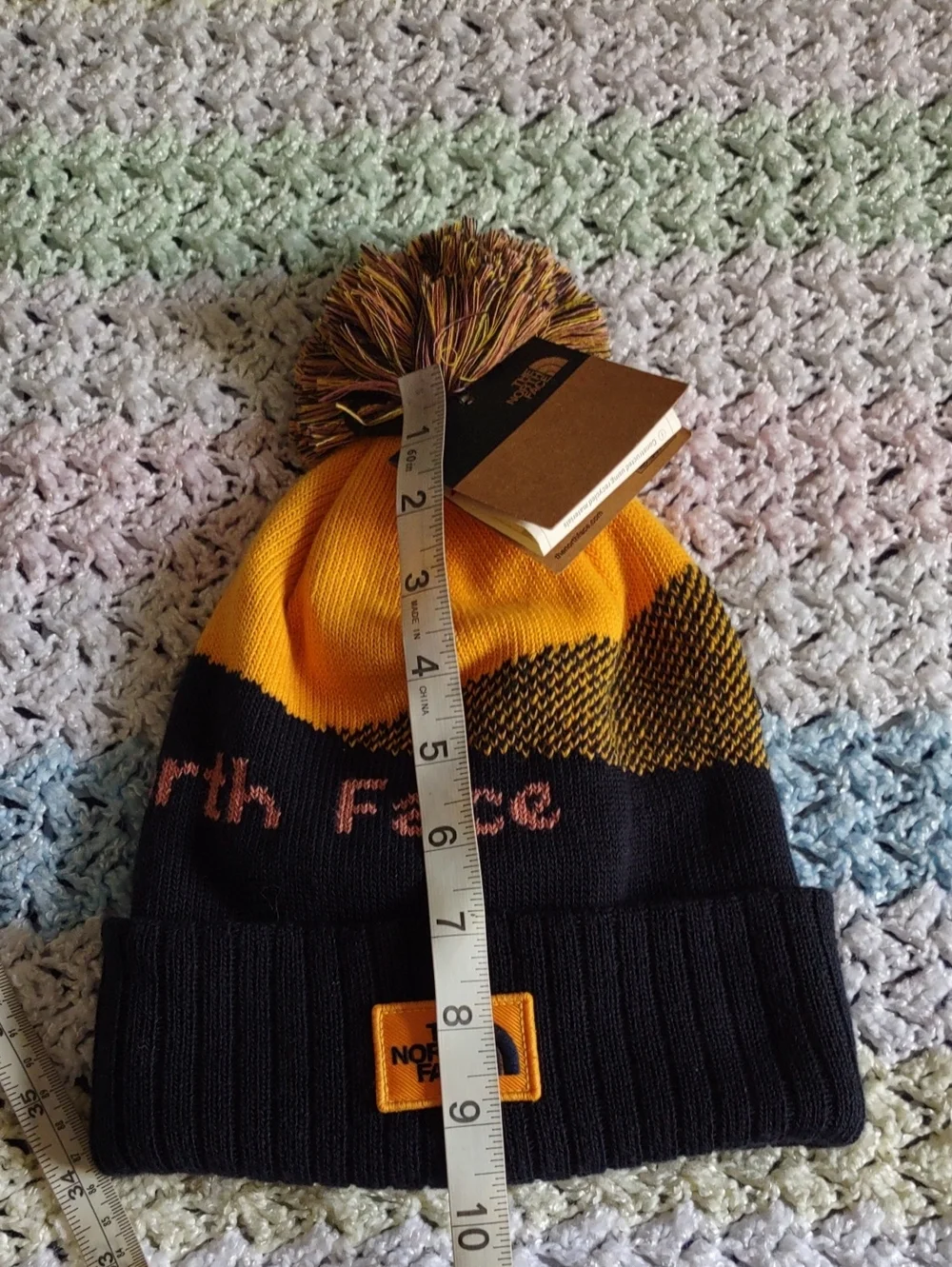 The North Face Recycled Pom Beanie Aviator Navy